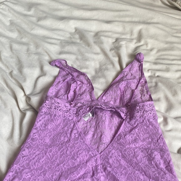 Victoria’s Secret Lace Cami Tank | Soft Girl Coquette Vibes Vintage Y2K Size L - Picture 4 of 8